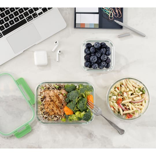 JoyJolt® Glass Storage Containers Set